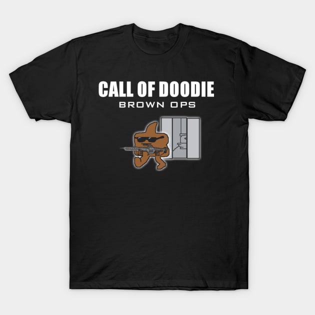 Call of Doodie: Brown Ops T-Shirt by Doormat